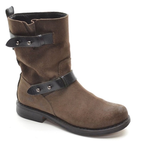 RAG & BONE  Brown Engineer  Boots Lk Frye - Picture 2 of 7